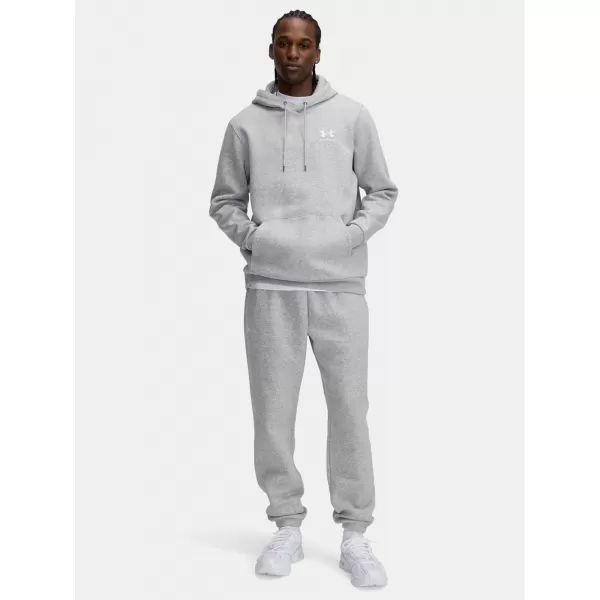  Pánske tepláky UNDER ARMOUR UA ICON FLEECE JOGGER 1373882-013 ŠEDÁ 