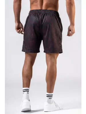 Tréningové šortky POWER 902 DARK BROWN CAMO Nebbia