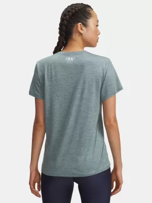 Dámske tričko UNDER ARMOUR TECH SSV- TWIST 1384227-587 MODRÁ