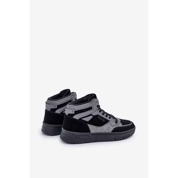  Pánske tenisky BIG STAR OO174303 BLACK Big Star Shoes 