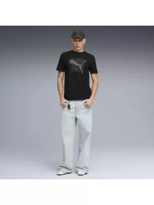 Pánske tričko PUMA GRAPHIC TEE 691775_01 PUMA BLACK