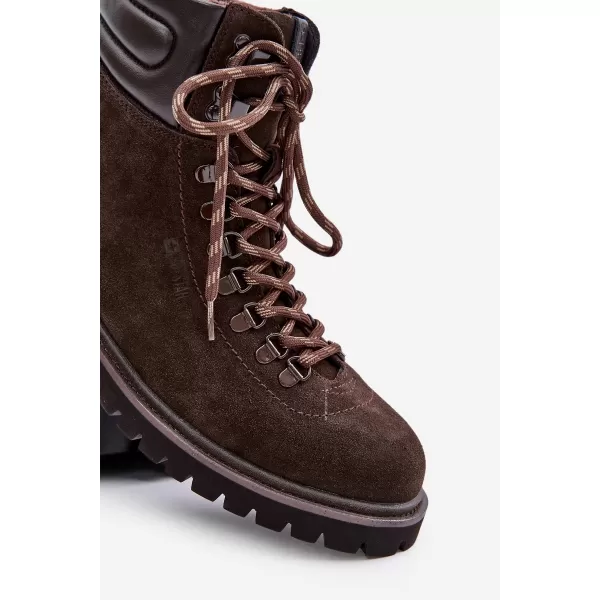  Pánske topánky BIG STAR OO174644 BROWN/BEIGE Big Star Shoes 
