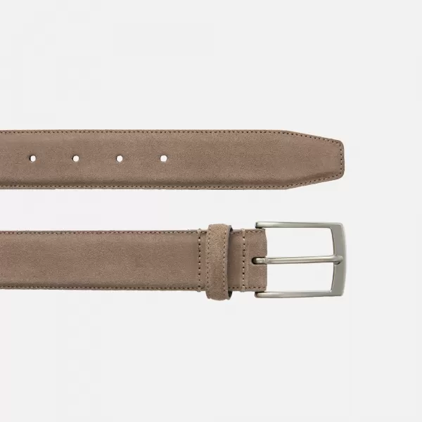  Pánsky opasok GEOX G011350 BÉŽOVÁ 