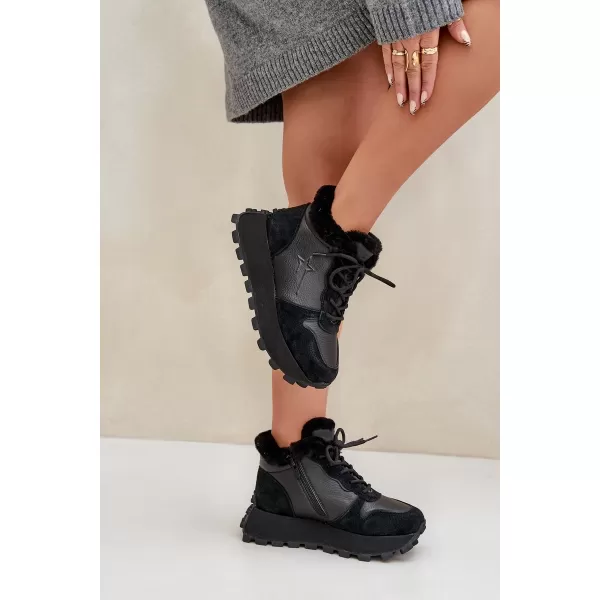  Dámske topánky BIG STAR OO274A329 BLACK Big Star Shoes 