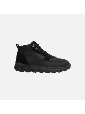 Pánske členkové čižmy GEOX SPHERICA 4X4 B ABX G011673 ČIERNA