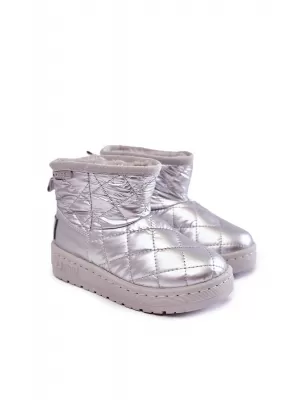 Detské snehule BIG STAR KK374241 SILVER Big Star Shoes