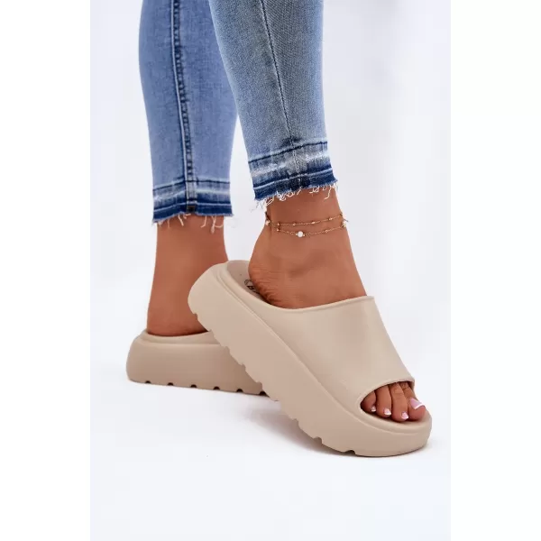  Dámske šľapky EVENTO XALVANIA BEIGE 