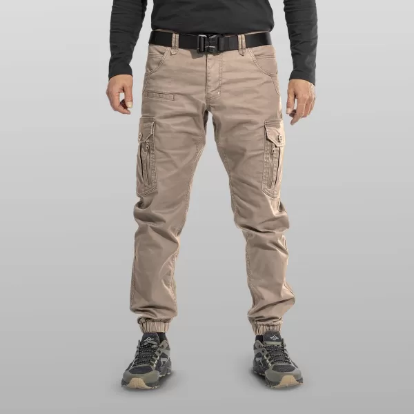  Nohavice PENTAGON INVICTUS TACTICAL JOGGERS K05058 KAKI 