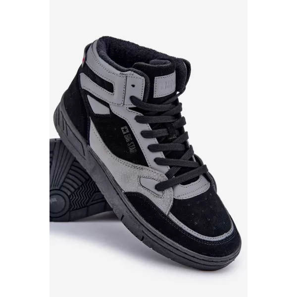  Pánske tenisky BIG STAR OO174303 BLACK Big Star Shoes 
