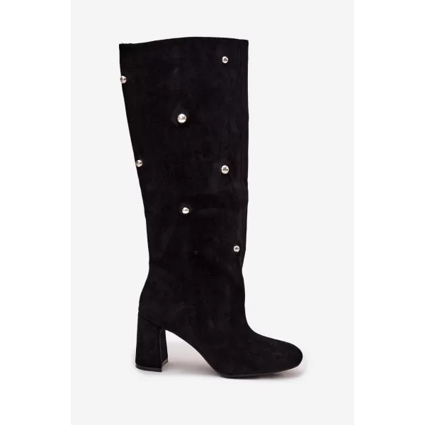  Dámske čižmy BOTO LUCINDA 40117 BLACK 
