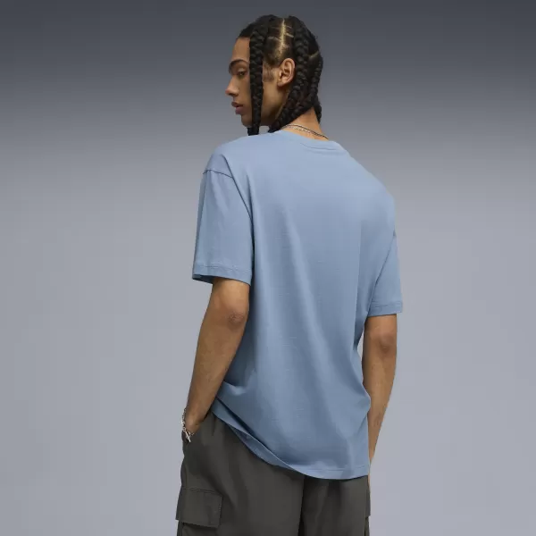  Pánske tričko PUMA GRAPHIC WORLD TOUR TEE 632112-34 CHLADNÁ MODRÁ 