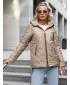 Dámska bunda DSTREET TY5609 KARAMELOVÁ