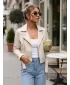 Dámska bunda DSTREET TY5643 BIELA