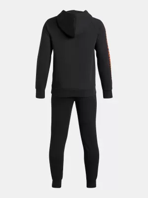 Súprava pre chlapcov UNDER ARMOUR UA RIVAL FLEECE SUIT 1379802-003 ČIERNA