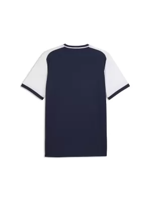 Pánske funkčné tričko PUMA TEAMLIGA26 MATCHDAY JERSEY 706544_06 PUMA NÁMORNÍCKA/PUMA BIELA