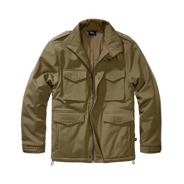  Pánska softshellová bunda BRANDIT 3208 OLIVE 