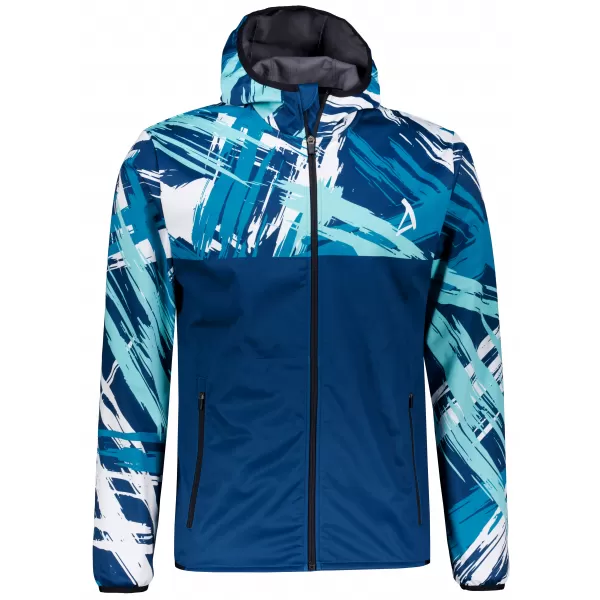  Pánska softshellová bunda premium ALTISPORT VOJ/ALM039JACK01 NÁMORNÁ MODRÁ 