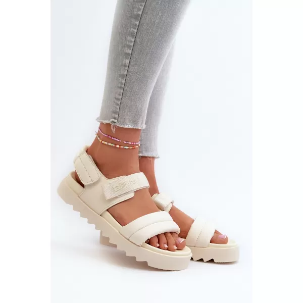  Dámske topánky BIG STAR NN274751 BEIGE Big Star Shoes 