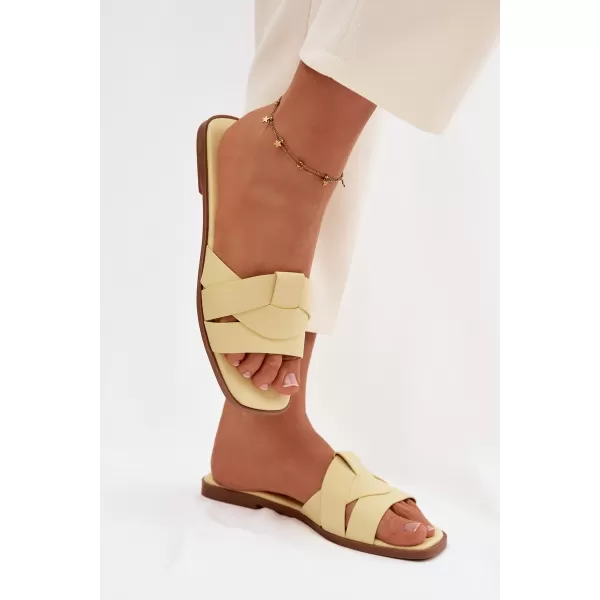  Dámske šľapky BOTO MARISSAE 41398 YELLOW 