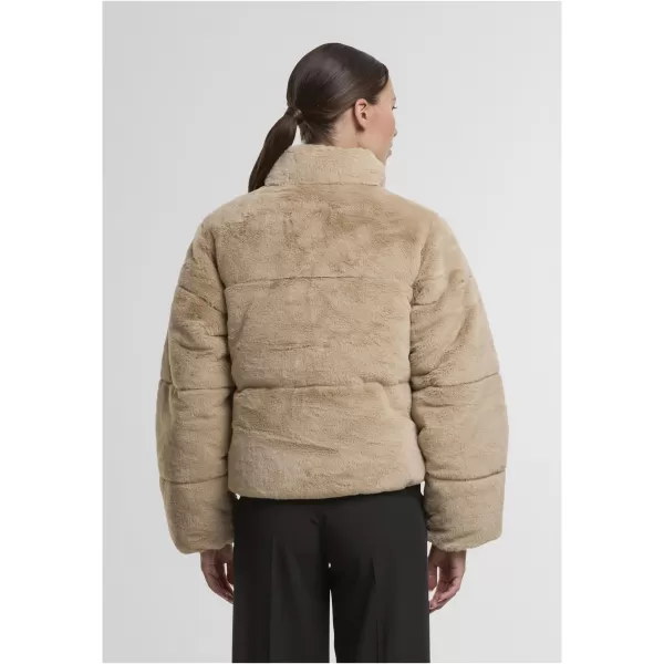  Dámska bunda URBAN CLASSICS TB7935 MOKRÝ PIESOK 