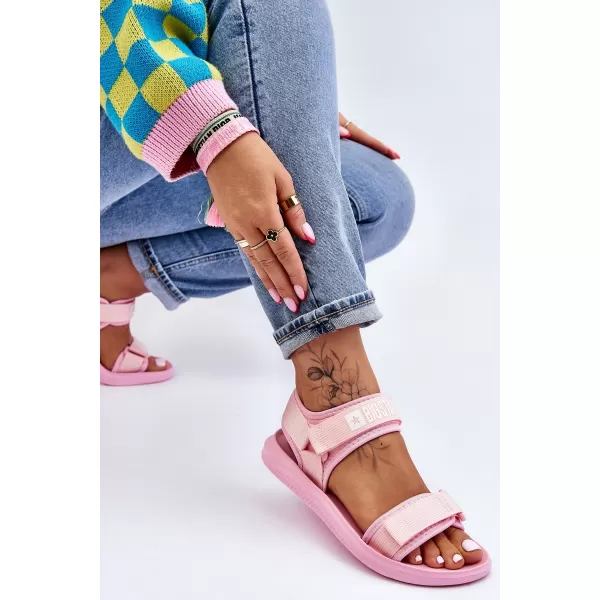  Dámske sandále BIG STAR LL274729 PINK Big Star Shoes 