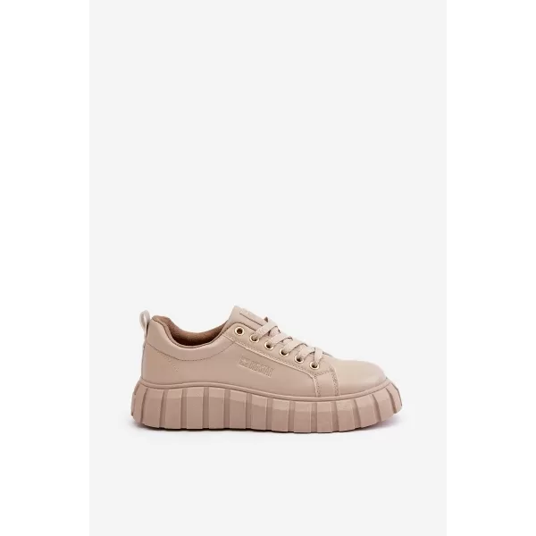  Dámske topánky BIG STAR MM274618 BEIGE Big Star Shoes 