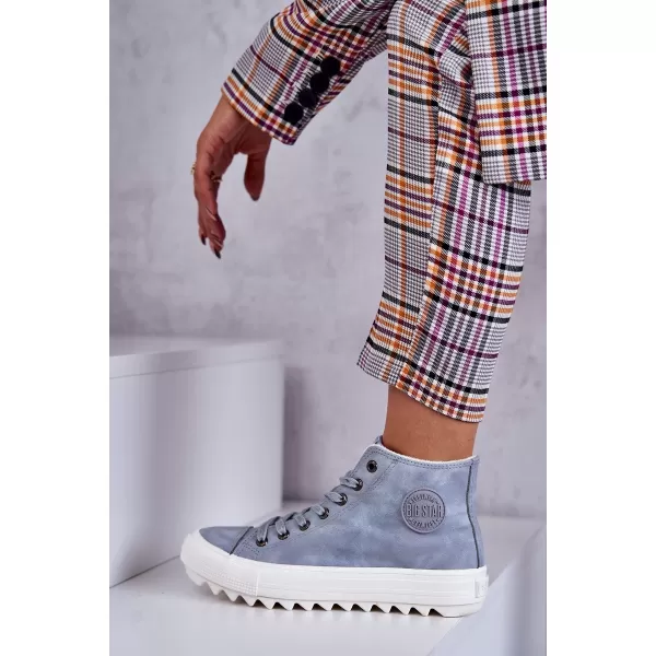 Dámske tenisky BIG STAR EE274115 LIGHT BLUE Big Star Shoes 