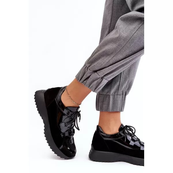  Dámske topánky ZAZOO M01/2 BLACK 