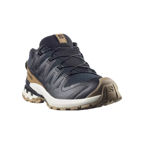  Pánske topánky SALOMON XA PRO 3D V9 GTX LIFELONG M L47963800 BLACK/COYOTE BROWN/VANILLA ICE 