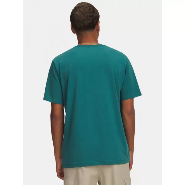  Pánske tričko UNDER ARMOUR M 60/40S ARMOR GLOBE SS 6009261-338 ZELENÁ 
