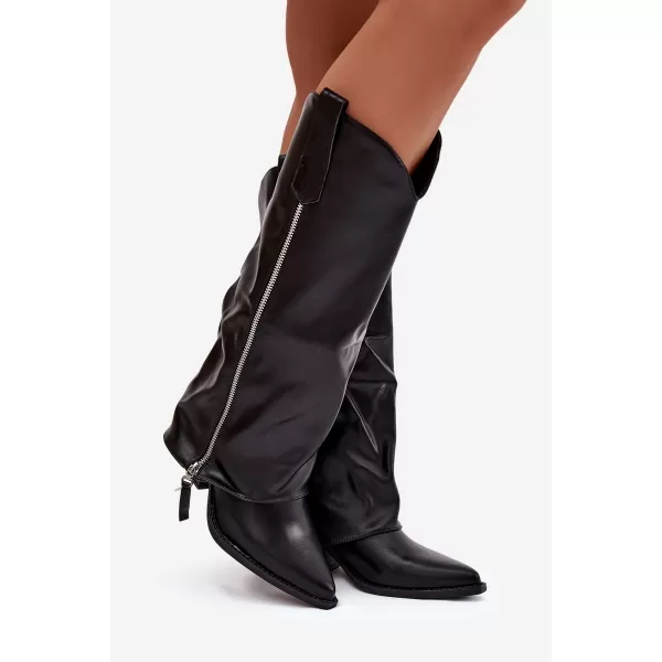  Dámske čižmy BOTO PALIRA 40676 BLACK 
