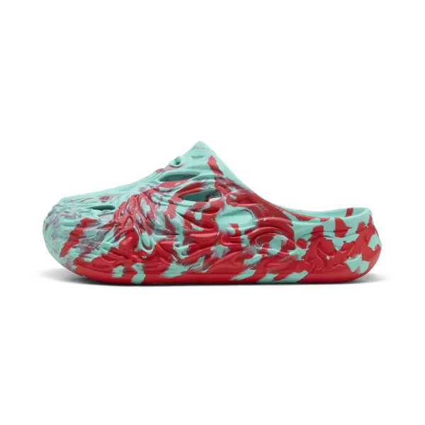  Šľapky PUMA MB.04 SLIDE 397665_15 AQUATIC/FOR ALL TIME RED 