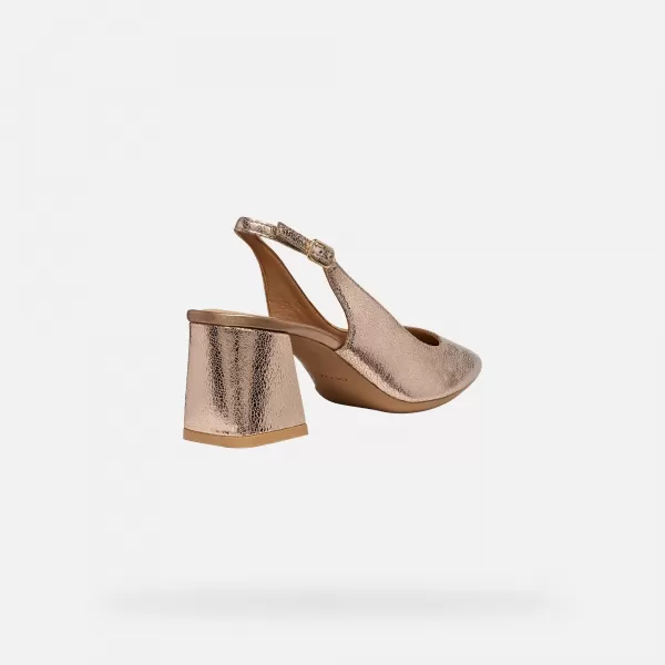  Dámske lodičky GEOX GISELDA G012767 RUŽOVÁ 