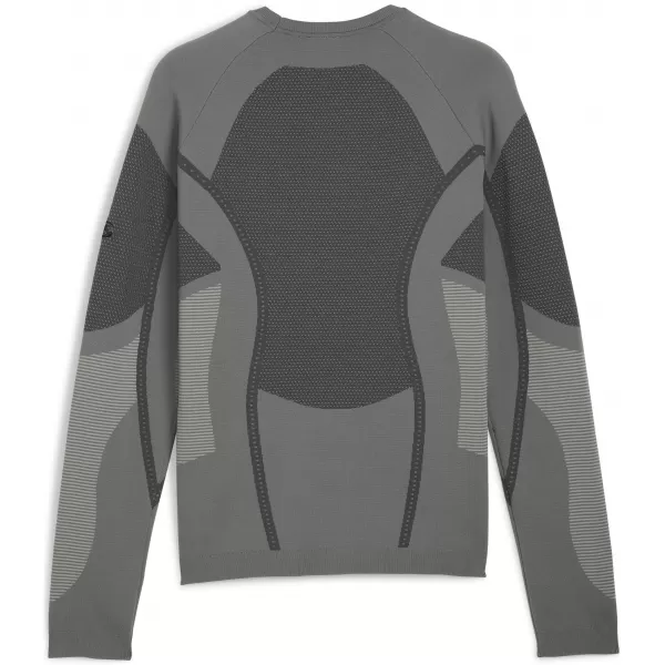  Pánska mikina PUMA X SAN SAN GEAR KNIT LS 632549-08 STUDENÁ STREDNE ŠEDÁ 