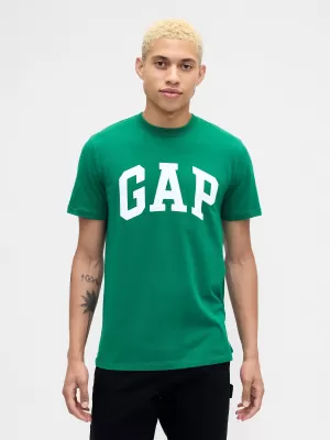Pánske tričko GAP LOGO TEE 856659-45 HOLIDAY GREEN