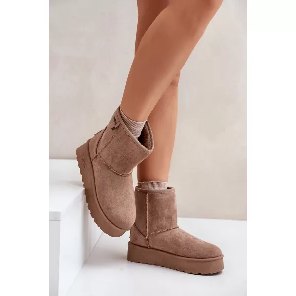 Dámske topánky BIG STAR OO274A097 BEIGE Big Star Shoes 