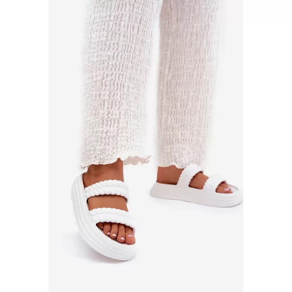  Dámske topánky S.BARSKI ZK51-001 WHITE 