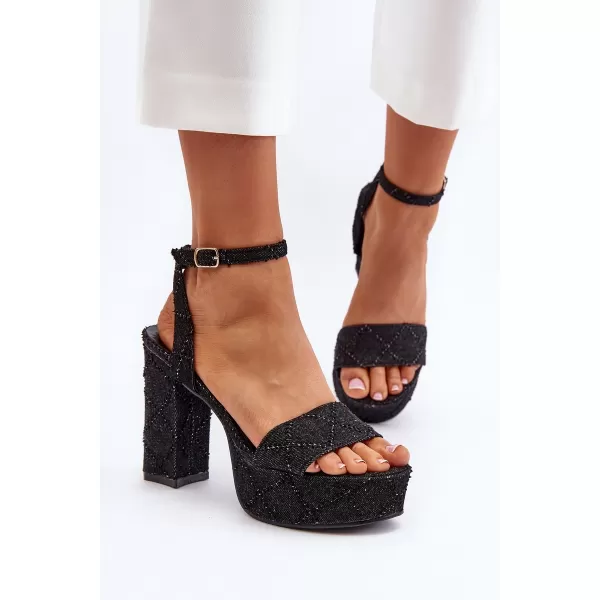  Dámske sandále BOTO ACRANA 30165 BLACK 