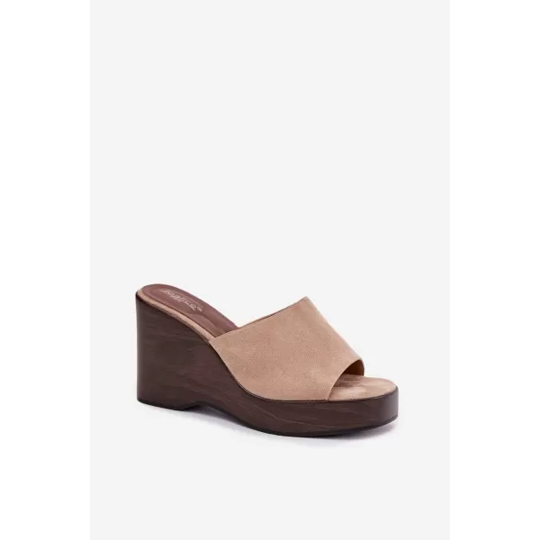  Dámske šľapky BOTO RAVELIA 41346 KHAKI 