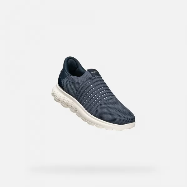  Dámske tenisky GEOX SPHERICA PLUS G012963 TMAVO MODRÁ 