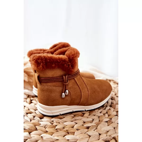  Detské snehule BIG STAR BB374058BS CAMEL Big Star Shoes 