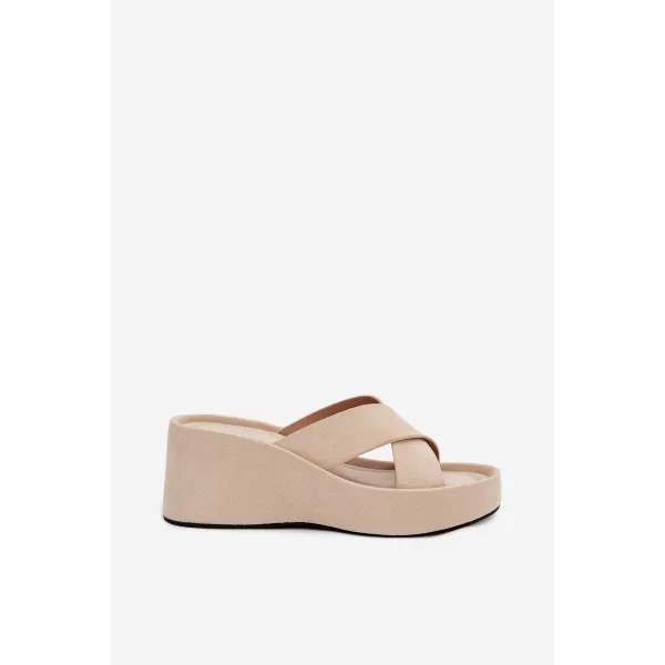  Dámske šľapky BOTO CALORINE 41357 BEIGE 