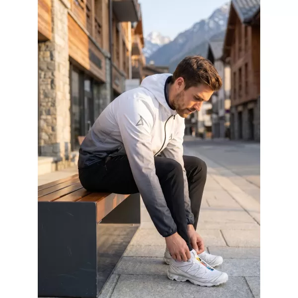  Pánska softshellová bunda premium ALTISPORT VOJ/ALM126JACK01 ČIERNOBIELA 