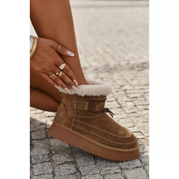  Dámske topánky BIG STAR SS274373 BROWN/BEIGE Big Star Shoes 