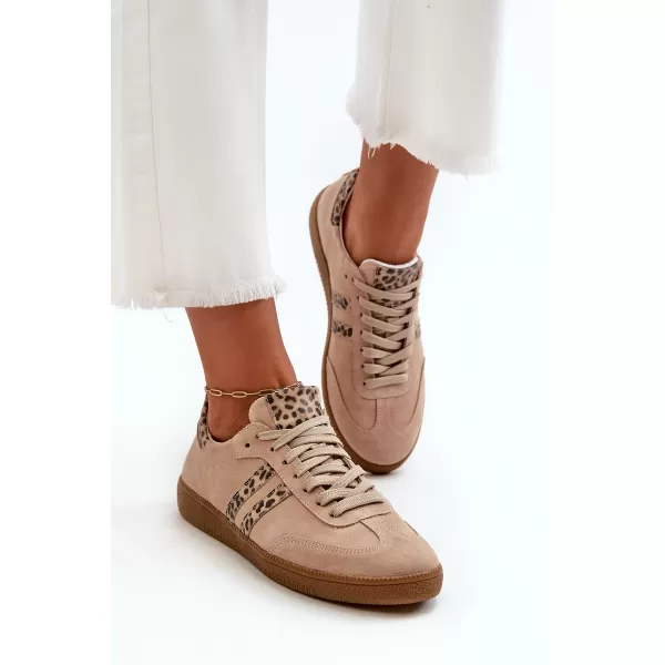  Dámske tenisky ZAZOO N1068 32634 BEIGE 
