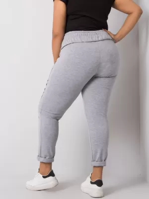Dámske tepláky BASIC FEEL GOOD RV-DR-6300.19 GRAY