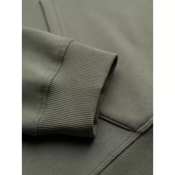  Pánska mikina OMBRE OM-SSNZ-0241 KAKI 