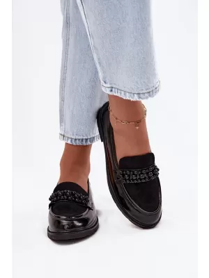 Dámske mokasíny D&A HY52-541 BLACK