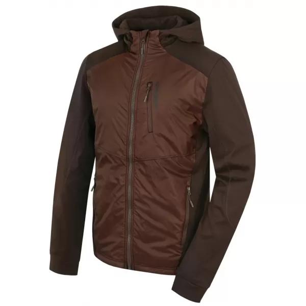  Pánska mikina HUSKY ANY M BROWN 
