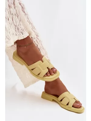 Dámske šľapky BOTO LORANIA 41239 YELLOW